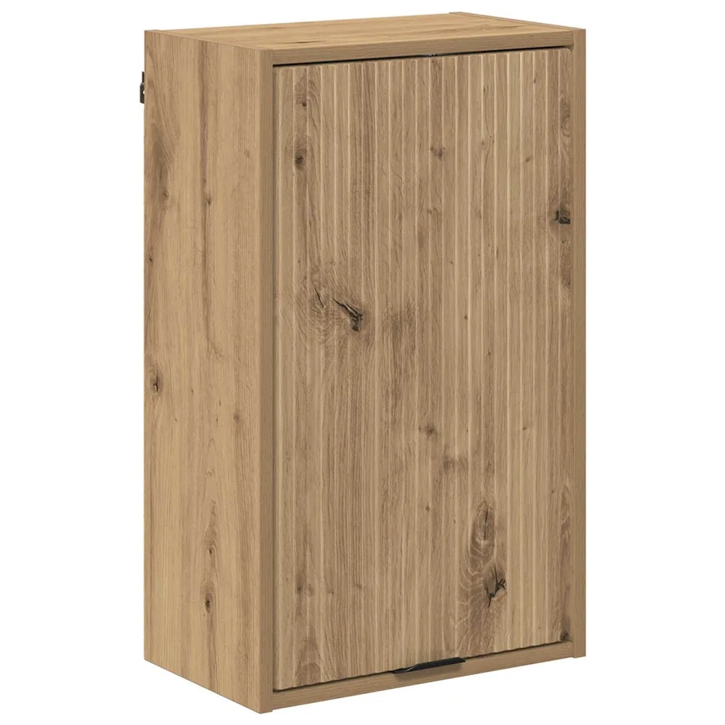 Set di mobili per il bagno con cassetto Rovere artigianale 3393122