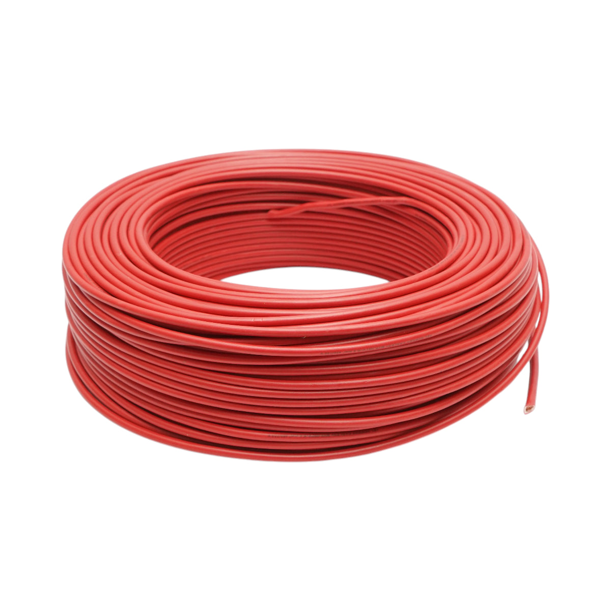 Cavo elettrico in rame 4mm rosso MYF H07V-K, isolamento in PVC 450/750V 100m/rotolo