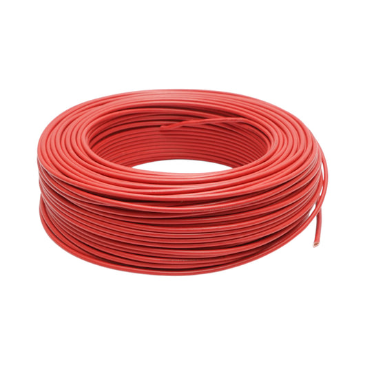 Cavo elettrico in rame 4mm rosso MYF H07V-K, isolamento in PVC 450/750V 100m/rotolo
