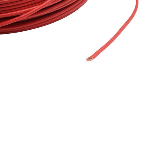 Cavo elettrico in rame 4mm rosso MYF H07V-K, isolamento in PVC 450/750V 100m/rotolo