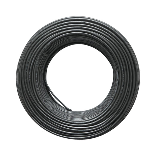 Cavo elettrico in rame 6mm nero MYF H07V-K, isolamento in PVC 450/750V 100m/rotolo