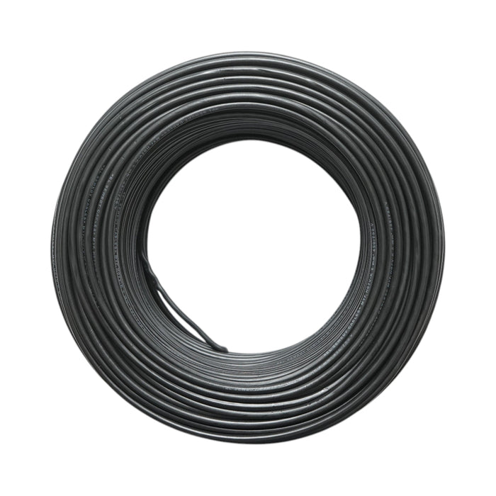 Cavo elettrico in rame 6mm nero MYF H07V-K, isolamento in PVC 450/750V 100m/rotolo