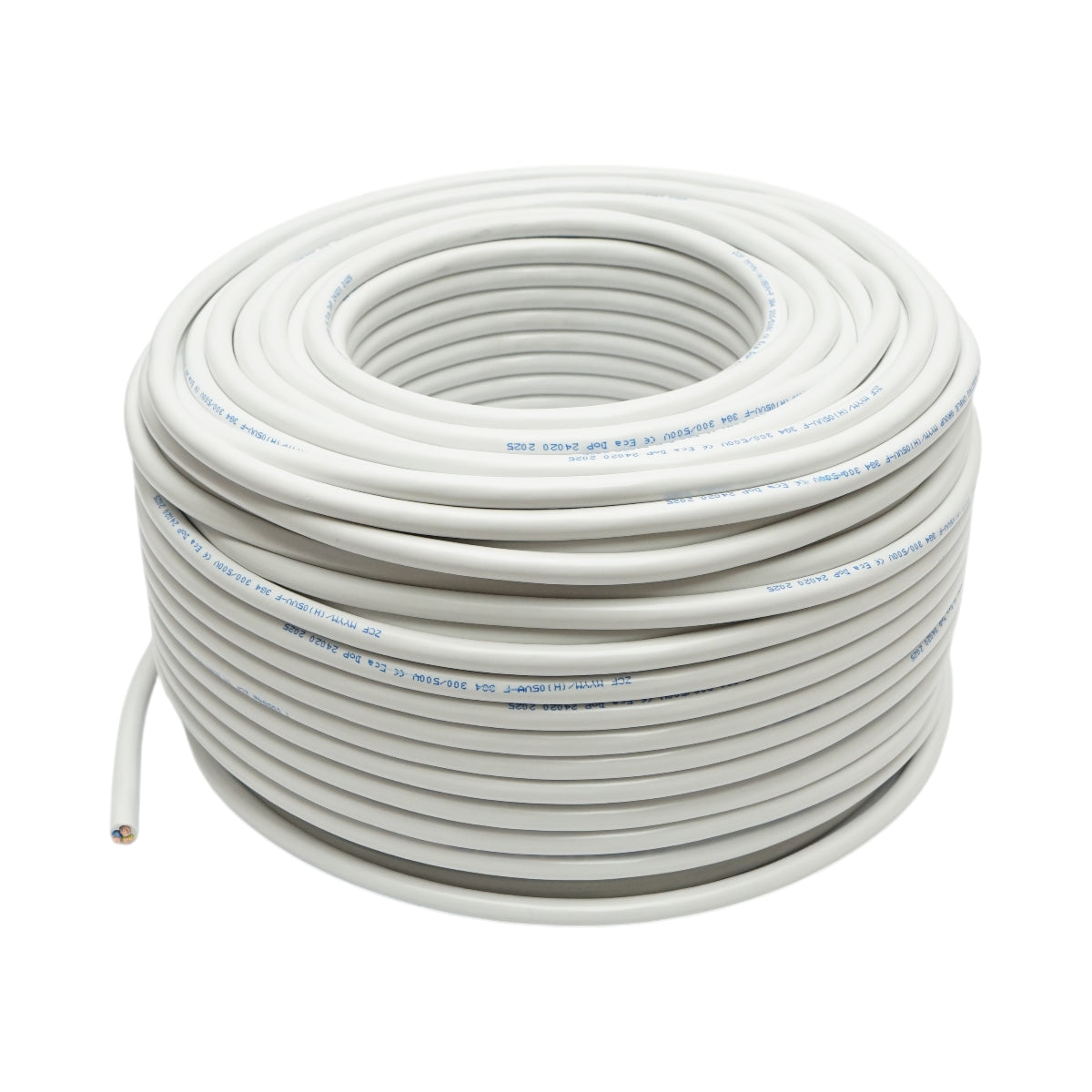Cavo elettrico MYYM 3Gx4mm rame H05VV-F, 300-500V rotolo 100m