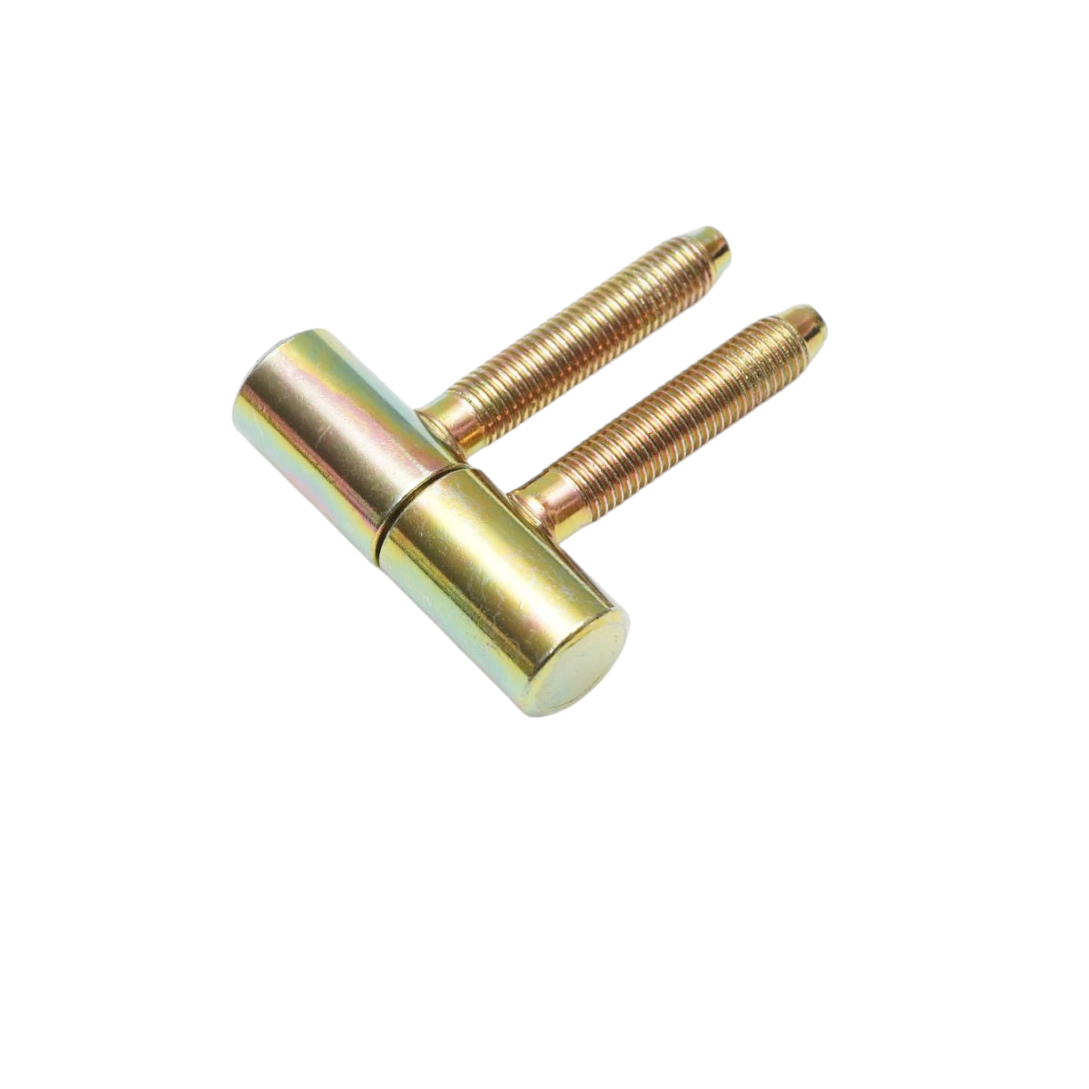 Cerniera cilindrica con 2 perni – 16×52 mm, zincatura gialla