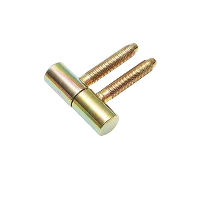 Cerniera cilindrica con 2 perni – 16×52 mm, zincatura gialla
