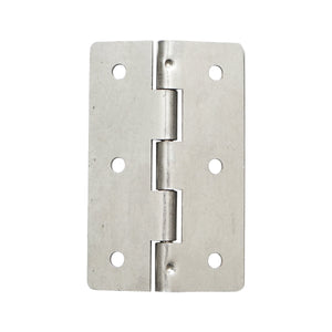 Cerniera in acciaio inox 80×50 mm con 6 fori