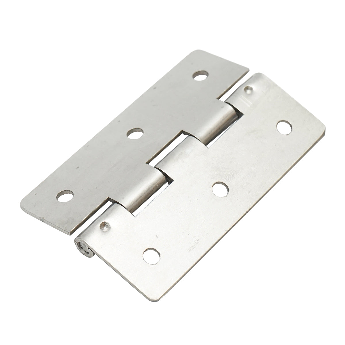 Cerniera in acciaio inox 80×50 mm con 6 fori