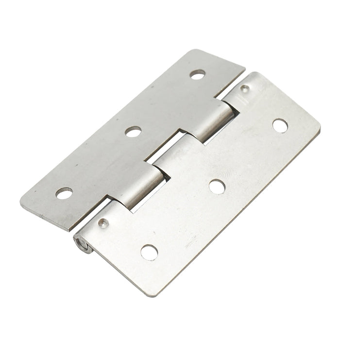 Cerniera in acciaio inox 80×50 mm con 6 fori