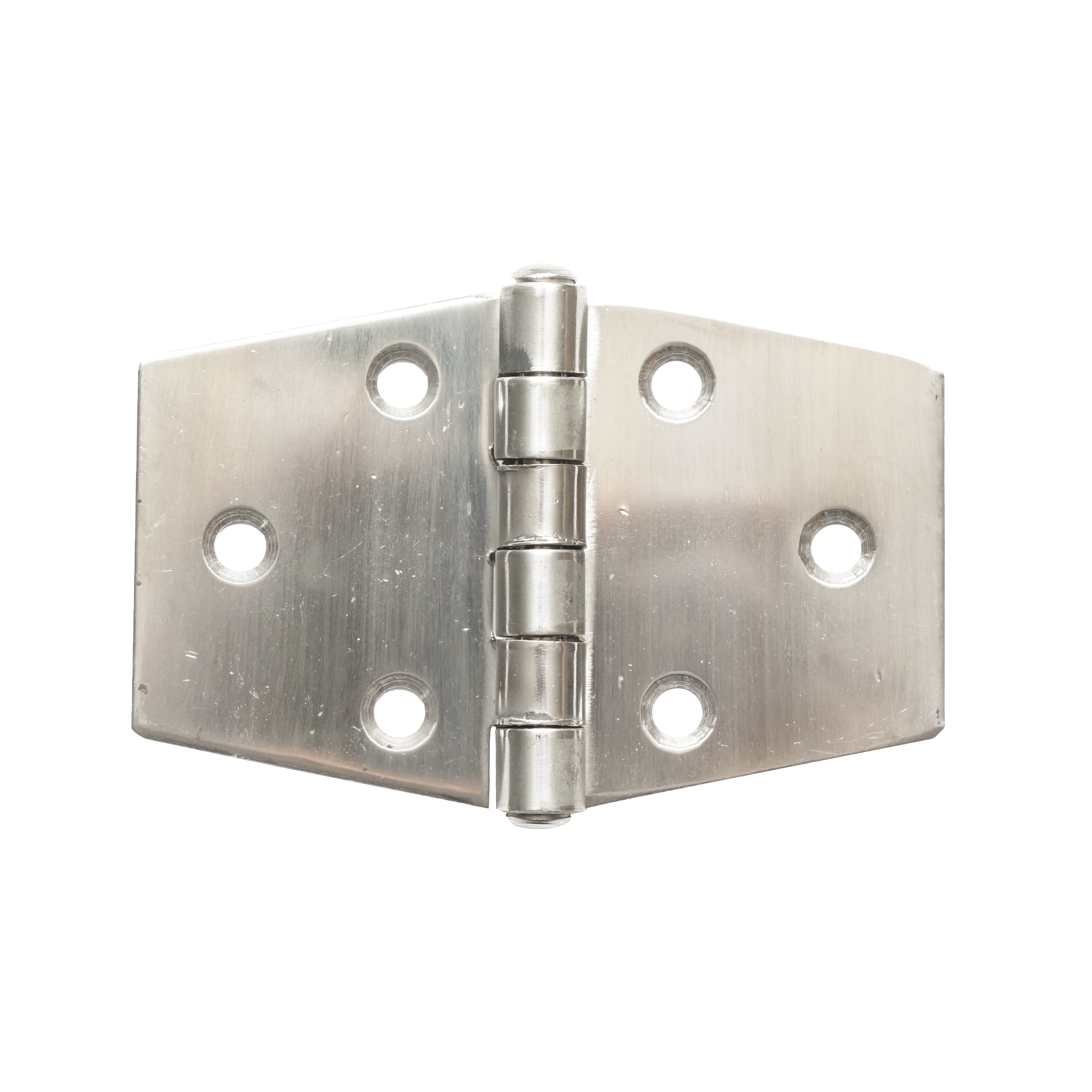 Cerniera in acciaio inox – 95 × 60 mm con 6 fori