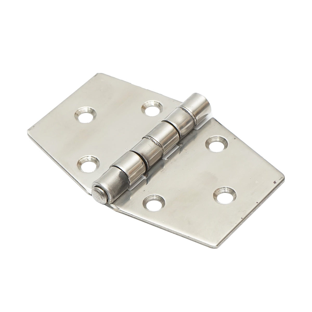 Cerniera in acciaio inox – 95 × 60 mm con 6 fori