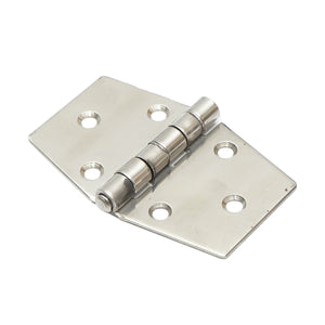 Cerniera in acciaio inox – 95 × 60 mm con 6 fori