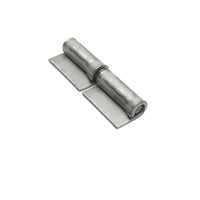 Cerniera saldabile con piastra – 4×120 mm per porta o cancello