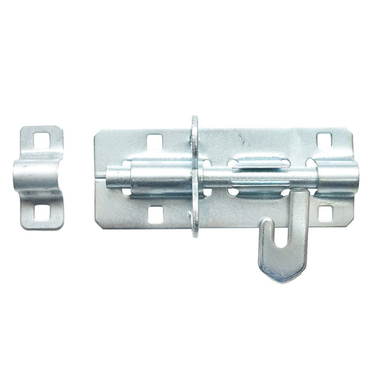 Chiavistello per cancello con blocco per lucchetto – 125 mm