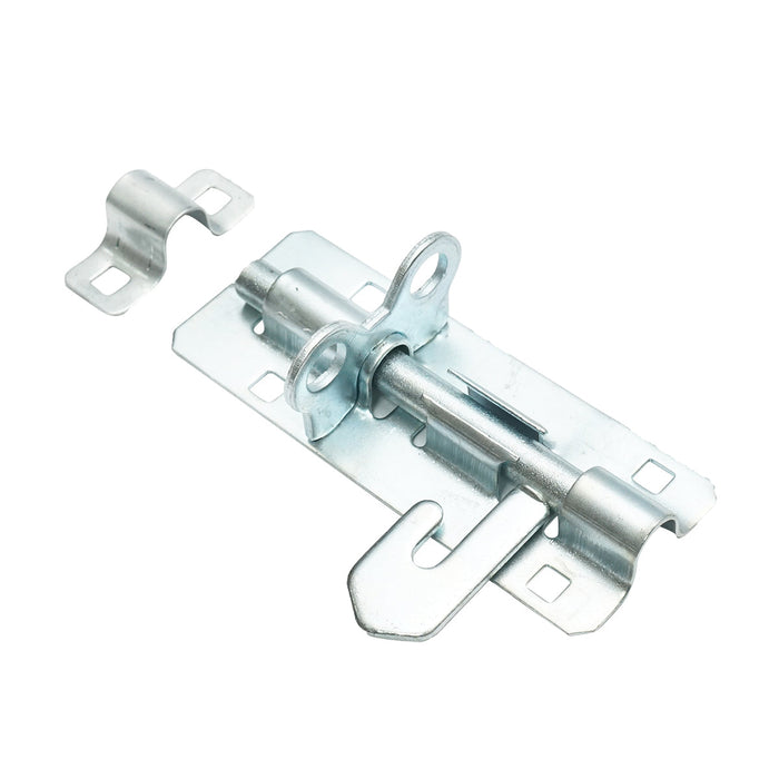 Chiavistello per cancello con blocco per lucchetto – 125 mm