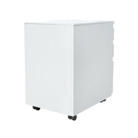 Classificatore metallico a 3 cassetti con ruote – 600×390×520 mm, grigio RAL 7035 Breckner Germany