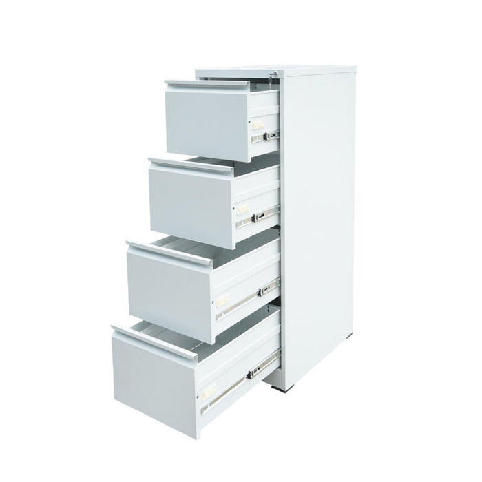 Classificatore metallico a 4 cassetti – 1337×462×620 mm, RAL 7035 Breckner Germany