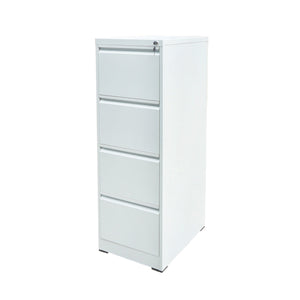 Classificatore metallico a 4 cassetti – 1337×462×620 mm, RAL 7035 Breckner Germany