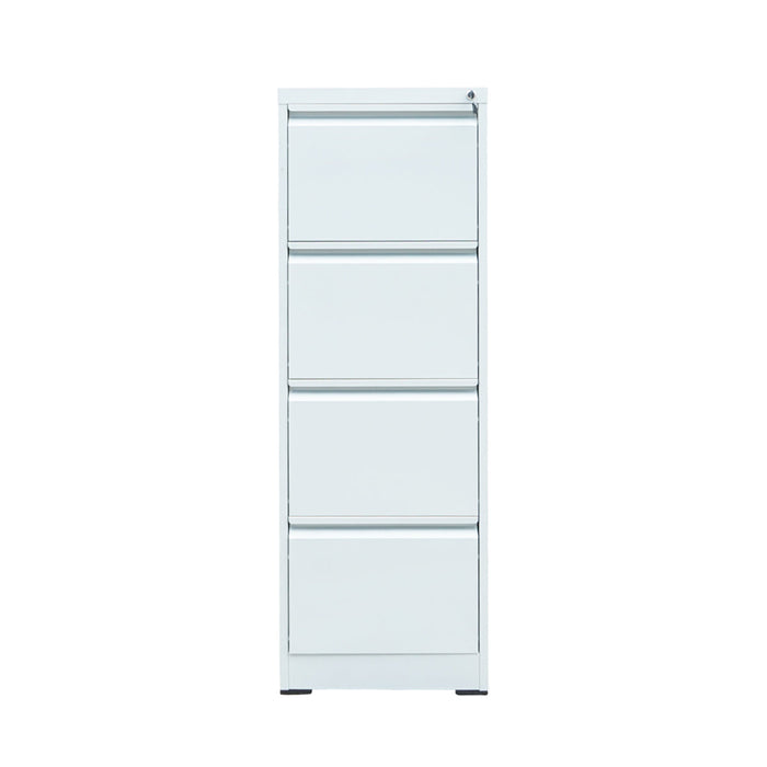 Classificatore metallico a 4 cassetti – 1337×462×620 mm, RAL 7035 Breckner Germany