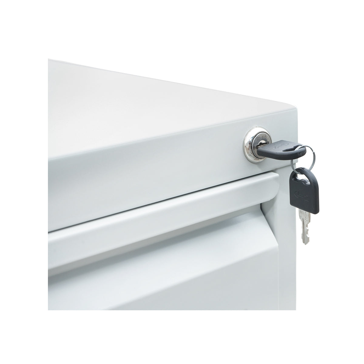 Classificatore metallico a 4 cassetti – 1337×462×620 mm, RAL 7035 Breckner Germany