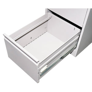 Classificatore metallico con 4 cassetti – 1340×460×620 mm, grigio Breckner Germany