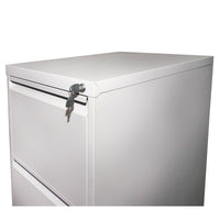 Classificatore metallico con 4 cassetti – 1340×460×620 mm, grigio Breckner Germany