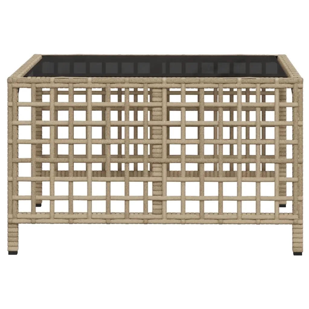 Set Divano ad Angolo 3 pz con Cuscini Beige Misto Polyrattan
