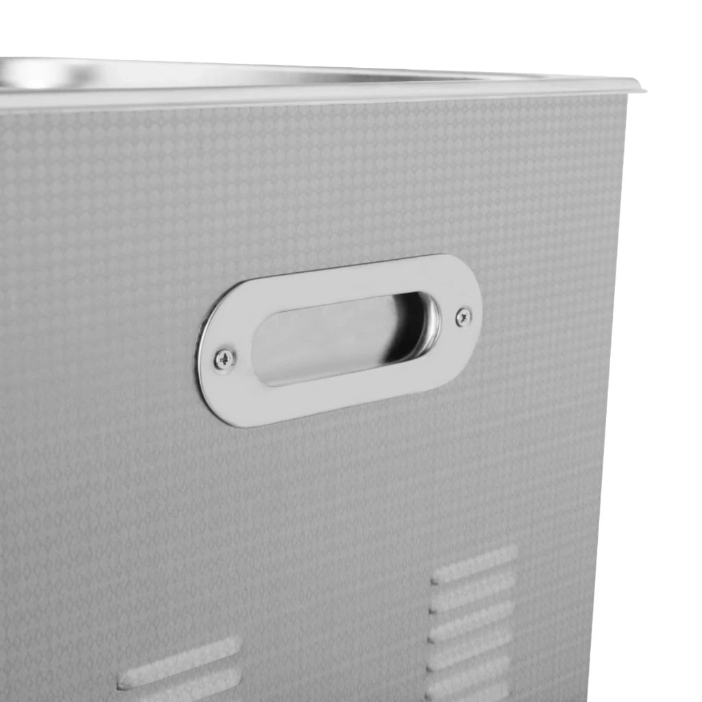 Pulitore digitale ad ultrasuoni 15L in acciaio Ultra Sonic vasca di pulizia Timer serbatoio di riscaldamento