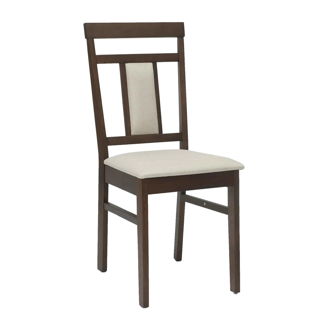 Sedia da pranzo 2 pcs Marrone chiaro e chiaro