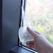 Nastro di Sigillatura Self-Affissabile per Porte e Finestre Escludente del Vento 5 x 10 m Translucido Impermeabile per Sottopiano Porta Striscia di Ventilazione Interna