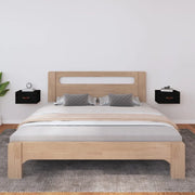 Comodini a Muro 2 pz Neri 40x29,5x22 cm cod mxl 40751