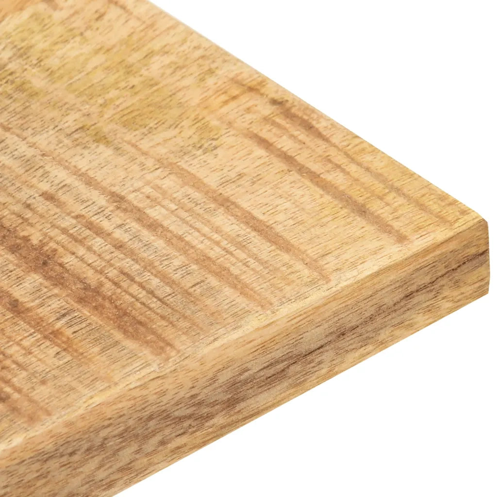 Piano Tavolo in Legno Massello di Mango 25-27 mm 80x80 cm 286030