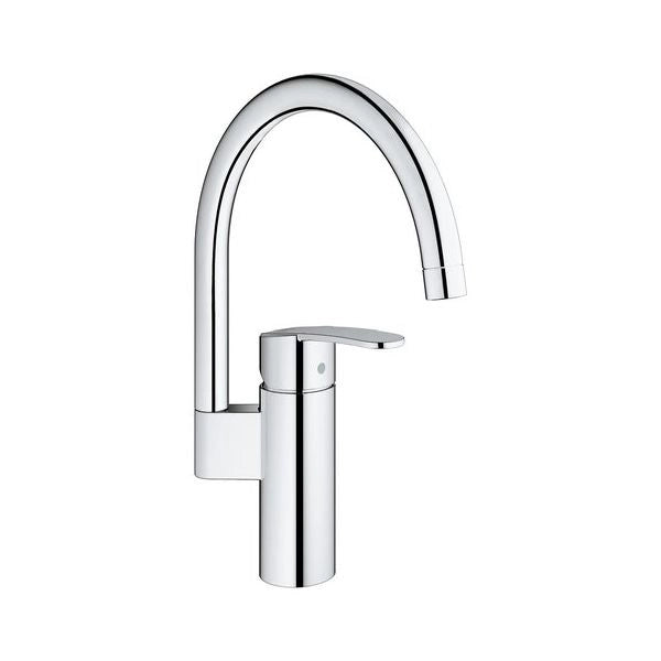 Miscelatore lavello grohe 32449001 wave cromo starlight