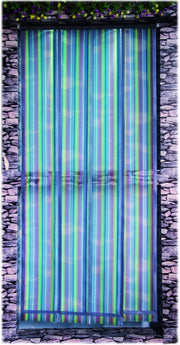 ZANZARIERA STOP INSETTI 4 TELI IN POLIESTERE MULTICOLOR CM100X220