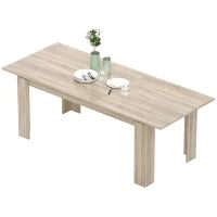 Tavolo da pranzo estendibile, da 180 a 260 cm, per 6-10 persone, in legno