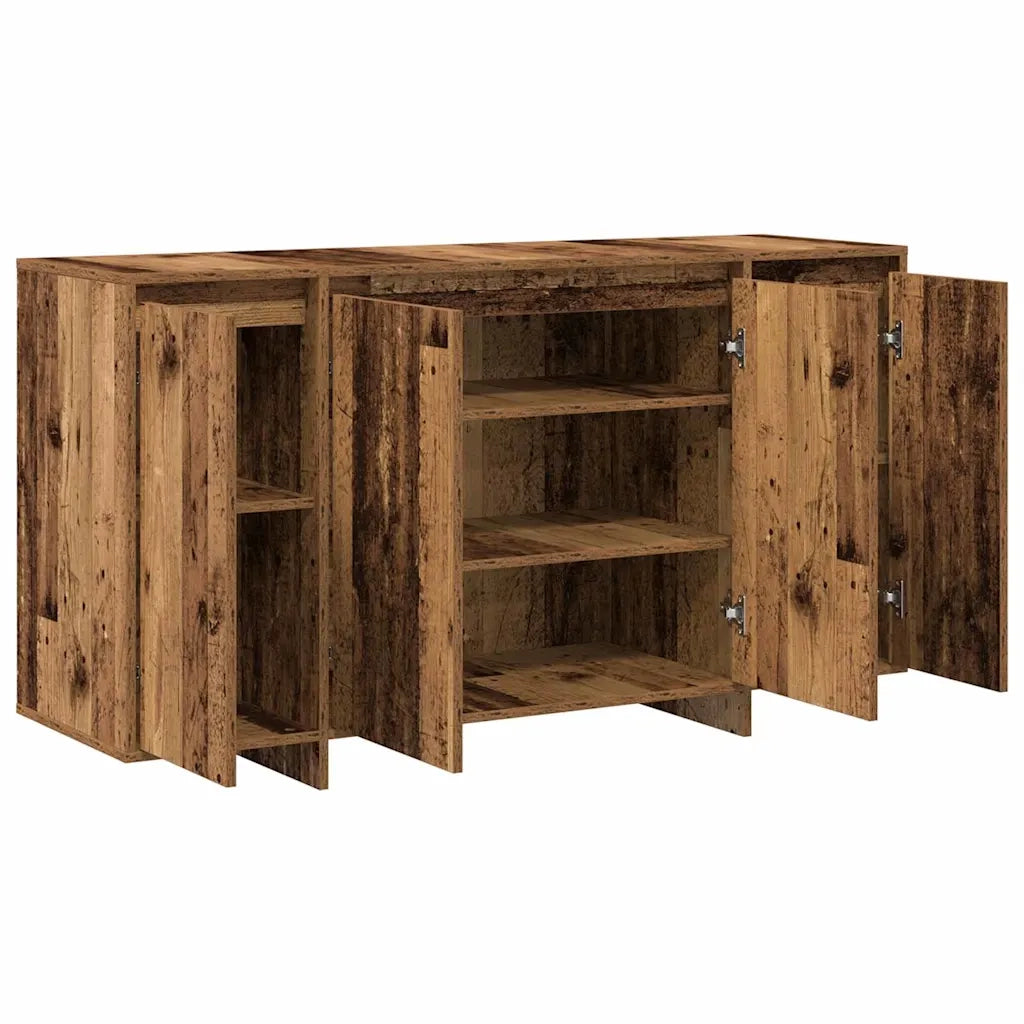 Credenza-Buffet-Armadio da cucina Legno vecchio 135 x 41 x 75 cm Legno multistrato