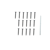 Set 2 cerniere a battente da 100 mm con viti