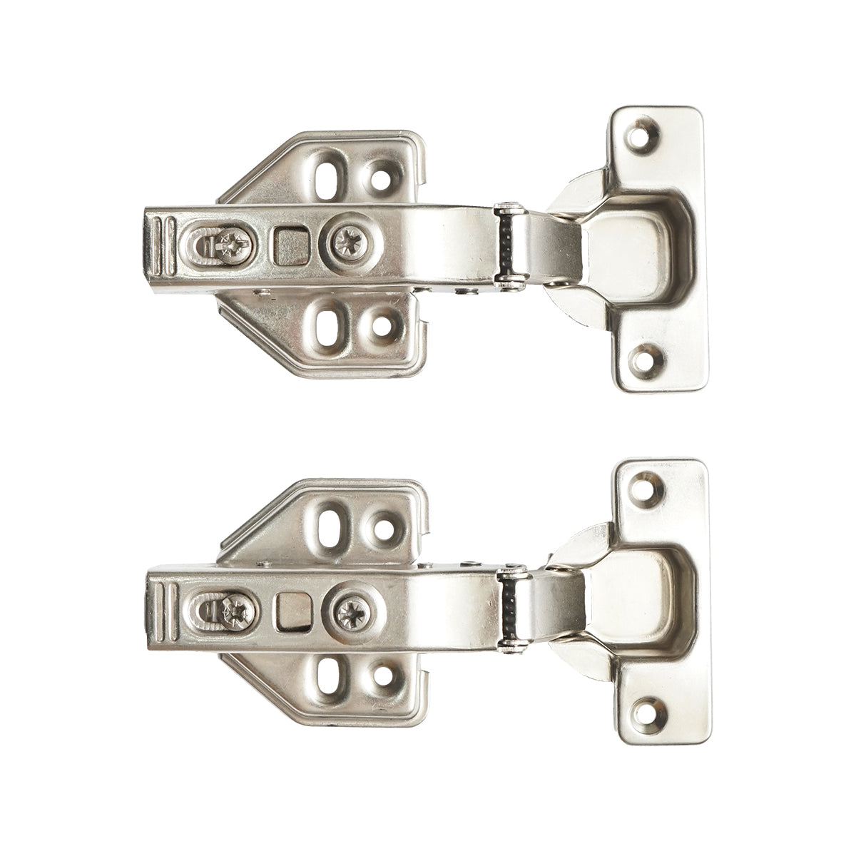 Set di 2 cerniere a scatto con ammortizzatore per mobili – 117,5 × 56 × 62 mm