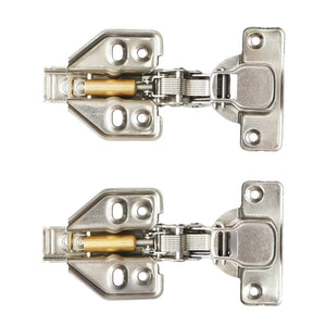 Set di 2 cerniere a scatto con ammortizzatore per mobili – 117,5 × 56 × 62 mm