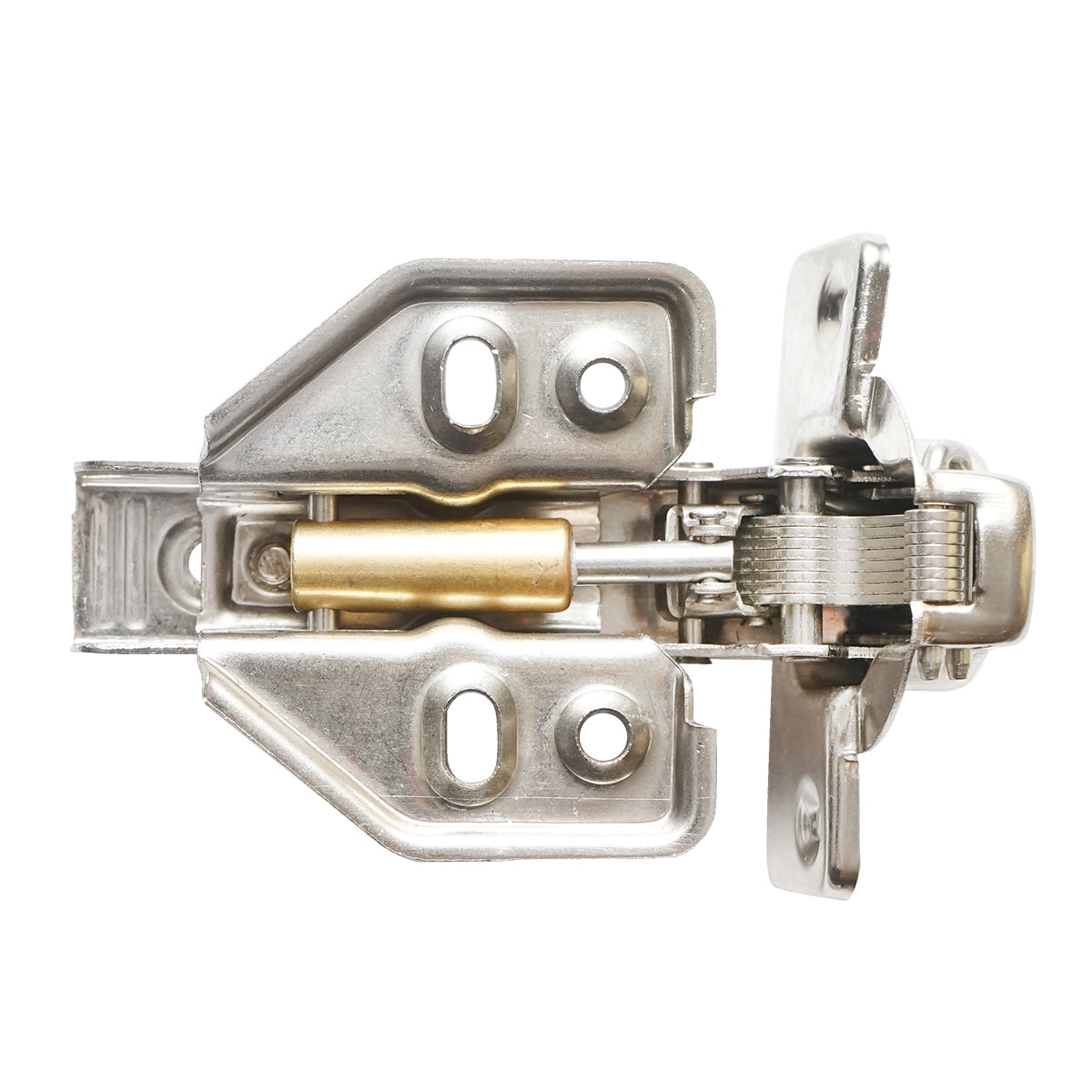 Set di 2 cerniere a scatto con ammortizzatore per mobili – 117,5 × 56 × 62 mm