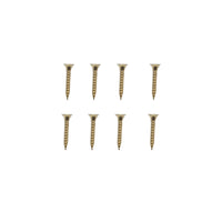 Set di 2 cerniere complanari 100×73 mm zincate con viti