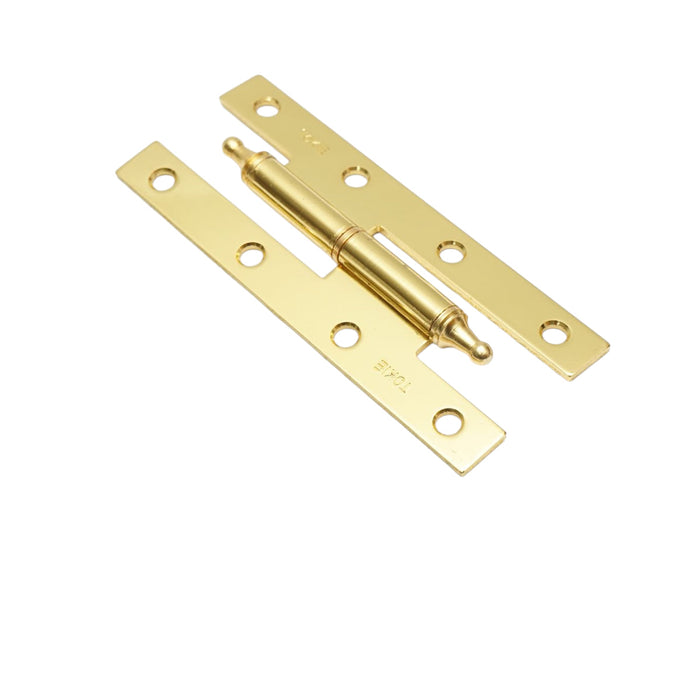 Set di 2 cerniere in bronzo per porta sinistra – 140×55 mm