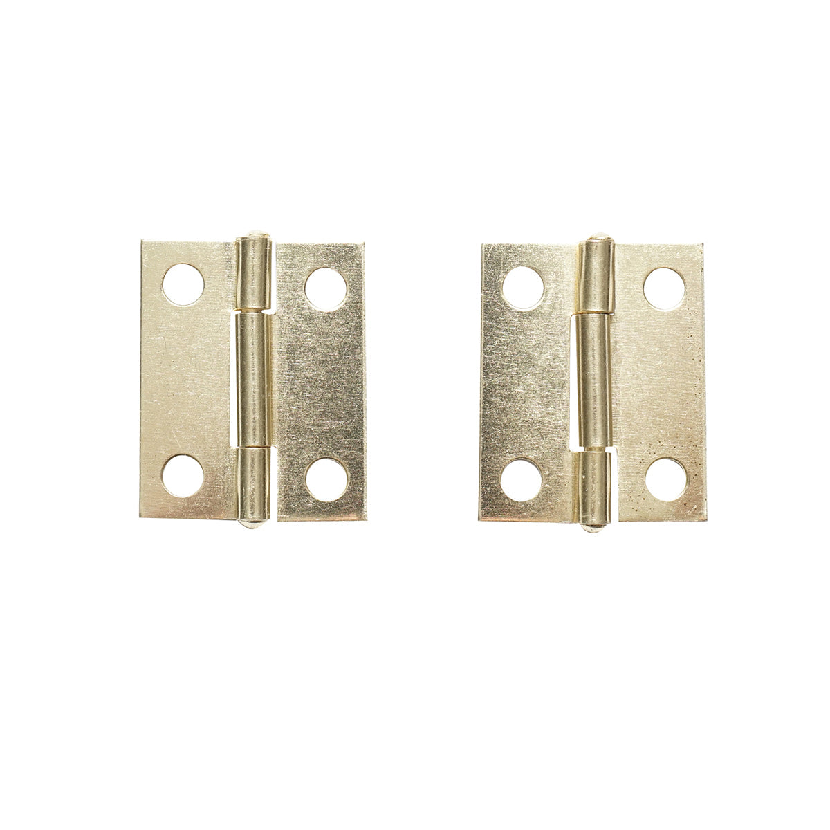 Set di 2 cerniere invisibili per mobili – 37 × 30 mm zincate con viti