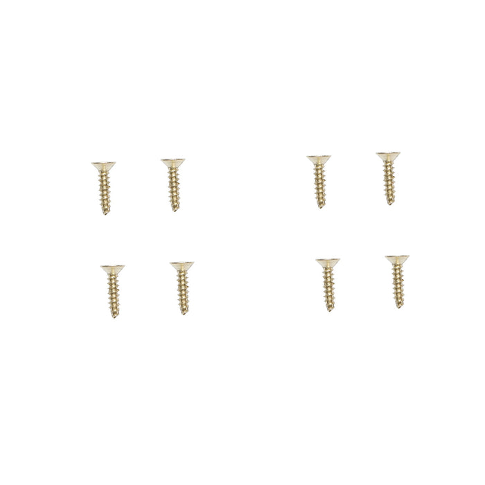 Set di 2 cerniere invisibili per mobili – 37 × 30 mm zincate con viti