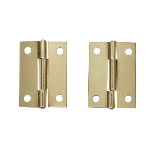 Set di 2 cerniere invisibili per mobili – 50 × 36 mm zincate con viti