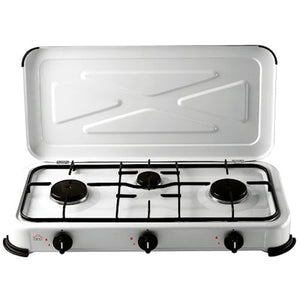 DCG FBA-3Y-9NBF-A8KN Fornello 3 fuochi, 1500 W, Bianco