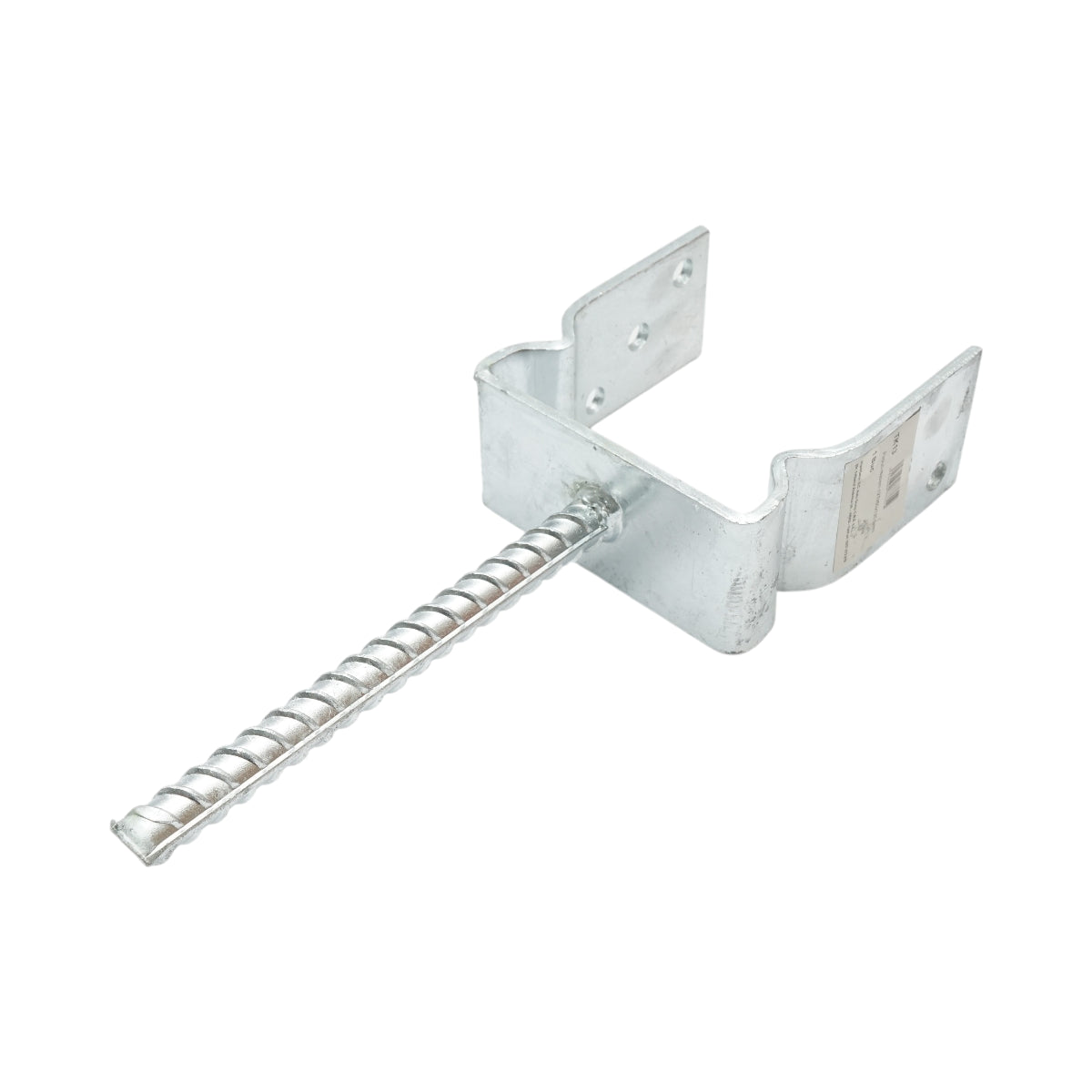 Staffa di appoggio con perno 121 × 60 × 125 mm