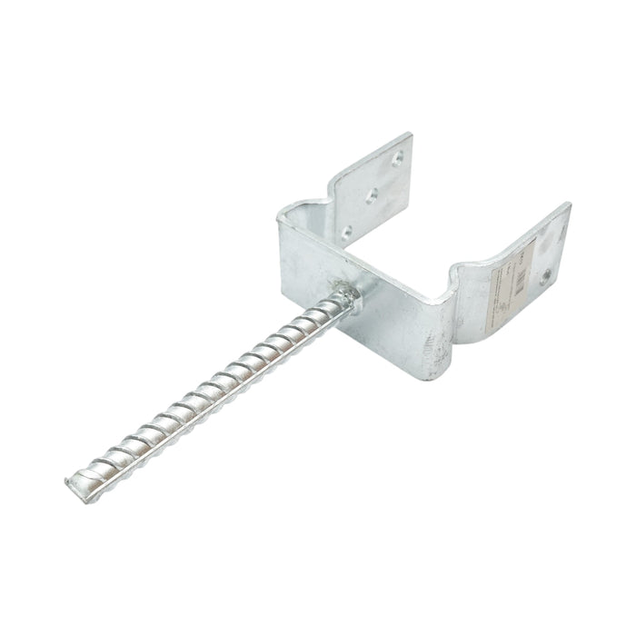 Staffa di appoggio con perno 121 × 60 × 125 mm