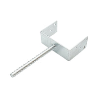 Staffa di appoggio con perno 151 × 60 × 125 mm