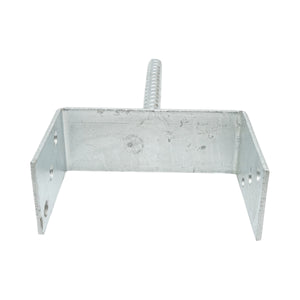 Staffa di appoggio con perno 151 × 60 × 125 mm