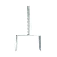 Staffa di appoggio con perno 151 × 60 × 125 mm